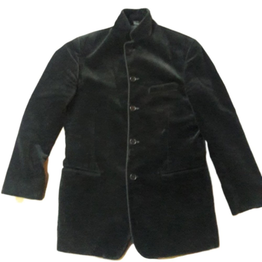 DKNY Black Valvet Cocktail Jacket